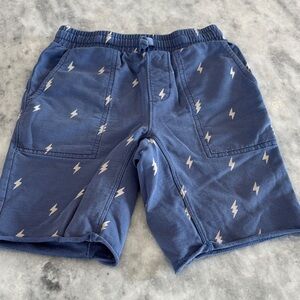 Tea Collection Blue Shorts with Lightening  Bolts